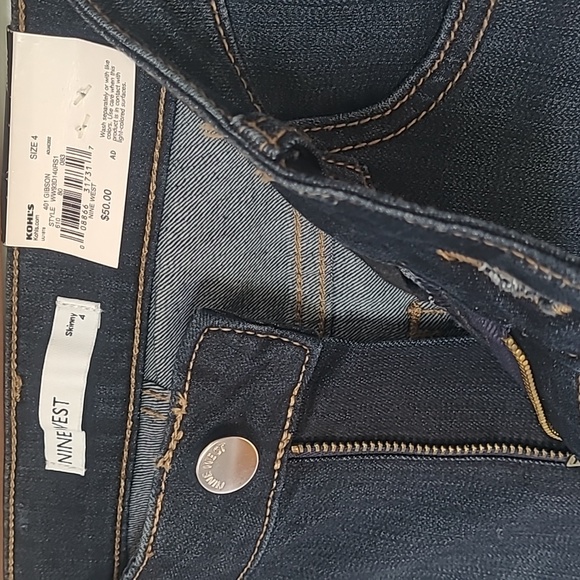 Nine West Skinny Mid Rise Jeans - Picture 3 of 7